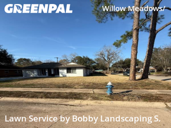 Yard Cutting in Houston, 77035, Grass Cut by Bobby Landscaping S., work completed in 29 Jan, 2026 