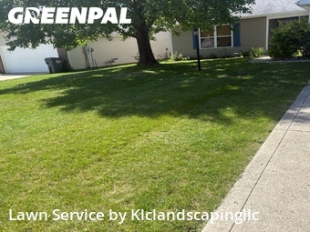 Lawn mowed in Greenwood, 46143