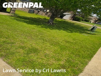 Lawn mowed in Tyler, 75707