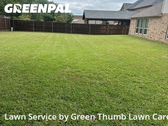 Lawn Mowing Servicein Flower Mound,75028,Lawn Cutting by Green Thumb Lawn Care, work completed in Jun , 2026