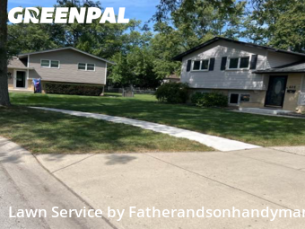 Lawn Cutting in Elk Grove Village, 60007, Yard Cutting by Fatherandsonhandyman, work completed in Nov , 2025