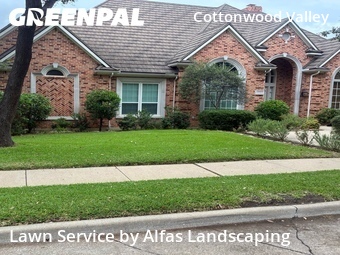 Lawn Mowingin Irving,75038,Yard Mowing by Alfas Landscaping, work completed in Jun , 2026