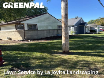 Lawn Carein Joliet,60435,Lawn Mowing by La Joyita Landscaping, work completed in Nov , 2025