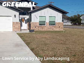 Lawn Cutting in Greenville, 75401, Yard Upkeep by Aby Landscaping, work completed in Dec , 2025