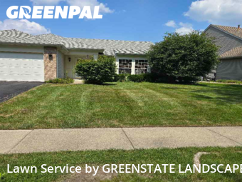 Lawn Servicein Elgin,60120,Grass Cut by GREENSTATE LANDSCAPE, work completed in Dec , 2025