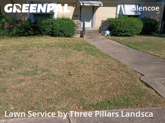 Grass Cutin Dallas,75206,Lawn Cutting by Three Pillars Landsca, work completed in Dec , 2025