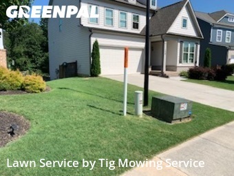 Lawn mowed in Canton, 30115