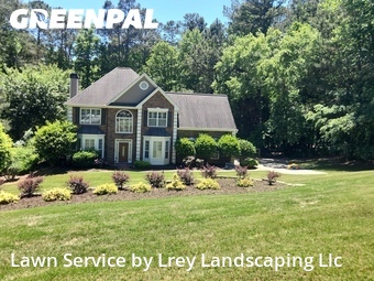 Lawn Mowingin Alpharetta,30004,Yard Cutting by Lrey Landscaping Llc, work completed in Jun , 2026