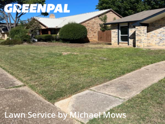 Grass Cuttingin Flower Mound,75028,Lawn Mowing Service by Michael Mows, work completed in Dec , 2025