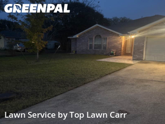 Backyard Landscaping In Grand Prairie,75050,Landscape Design by Top Lawn Carr, work completed in Dec , 2025