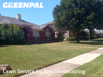 Yard Cutting in Murphy, 75094, Yard Care Services by Aby Landscaping, work completed in Oct , 2025