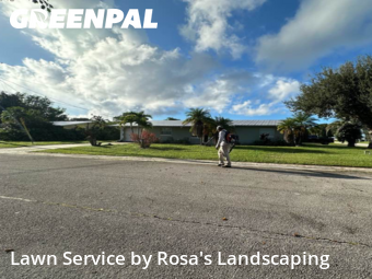 Lawn Work in Palm City, 34990, Grass Cutting by Rosa's Landscaping , work completed in Nov , 2025