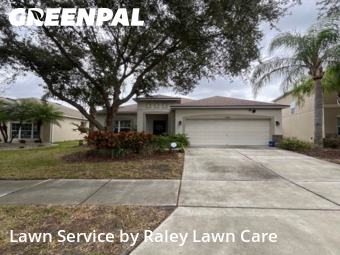 Lawn Mowingin Riverview,33578,Lawn Cutting by Raley Lawn Care , work completed in Feb , 2026