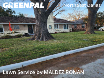 Lawn Servicein Dallas,75231,Lawn Care by MALDEZ RONAN, work completed in Jan , 2026