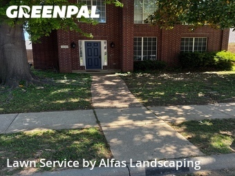 Landscape Design In Lewisville,75077,Landscaping Maintenance by Alfas Landscaping, work completed in Apr , 2026