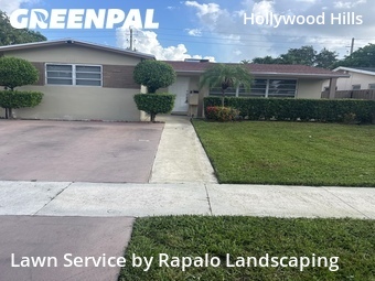 Lawn Cuttingin Hollywood,33021,Lawn Mowing Service by Rapalo Landscaping, work completed in Jul , 2026