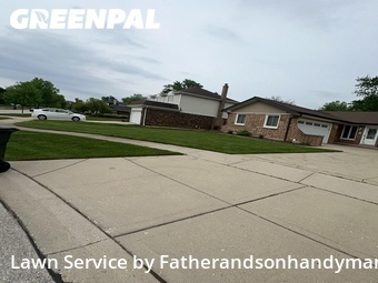 Lawn Cuttingin Arlington Heights,60004,Lawn Mowing Service by Fatherandsonhandyman, work completed in Jul , 2026