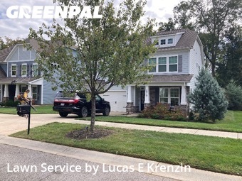 Front Yard Mowing in Monroe, 28110, Yard Management by Lucas E Krenzin, work completed in Nov , 2025
