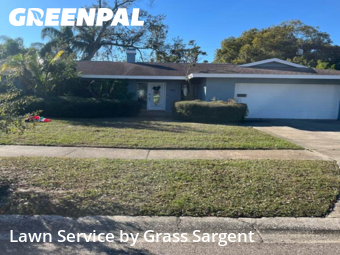 Lawn Care Servicein Clearwater,33755,Lawn Service by Grass Sargent, work completed in Jan , 2026