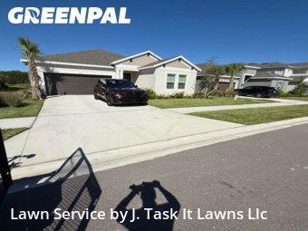 Lawn Mowing Servicein Wesley Chapel,33543,Lawn Care by J. Task It Lawns Llc, work completed in Nov , 2025