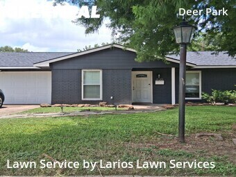 Lawn mowed in Deer Park, 77536