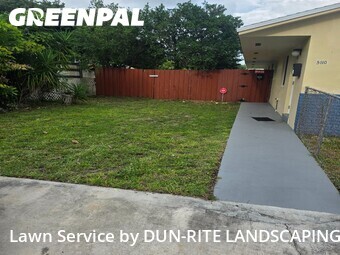 Yard Cuttingin Fort Lauderdale,33312,Lawn Care by DUN-RITE LANDSCAPING, work completed in Jun , 2026