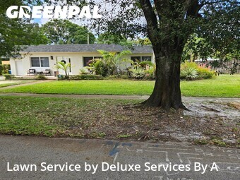 Lawn Servicein Plantation,33317,Grass Cutting by Deluxe Services By A, work completed in Jun , 2026