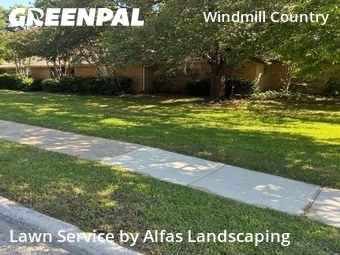 Yard Mowingin Plano,75074,Lawn Maintenance by Alfas Landscaping, work completed in Jun , 2026