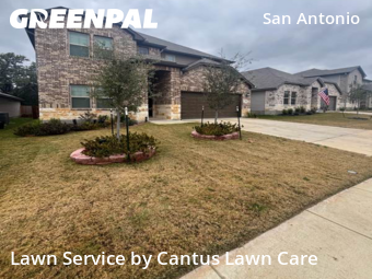 Lawn Mowing Servicein San Antonio,78247,Lawn Care by Cantus Lawn Care, work completed in Jan , 2026