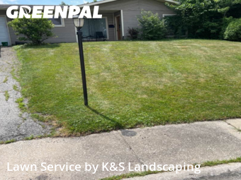 Lawn Cutin Orland Park,60462,Lawn Care by K&S Landscaping, work completed in Nov , 2025