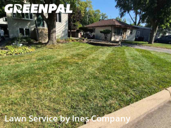 Grass Services in Oak Forest, 60452, Weed Trimming by Ines Company, work completed in Oct , 2025