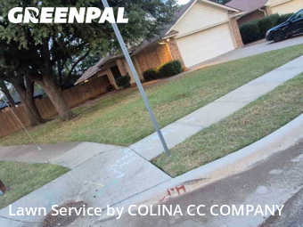 Lawn Maintenancein Bedford,76021,Grass Cut by COLINA CC COMPANY, work completed in Dec , 2025