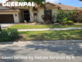 Yard Cuttingin Plantation,33322,Yard Cutting by Deluxe Services By A, work completed in Dec , 2025