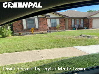 Lawn Mowing Servicein Keller,76248,Lawn Service by Taylor Made Lawn , work completed in Feb , 2026