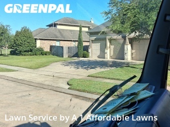 Lawn Carein League City,77573,Lawn Maintenance by A 1 Affordable Lawns, work completed in Jun , 2026