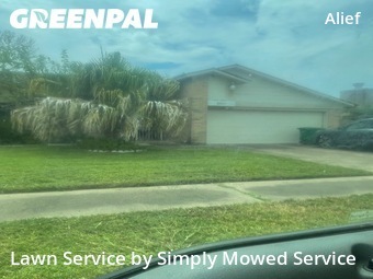 Yard Mowingin Stafford,77477,Lawn Mowing Service by Simply Mowed Service, work completed in Dec , 2025