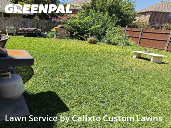 Yard Mowingin Euless,76039,Lawn Mowing by Calixto Custom Lawns, work completed in Dec , 2025