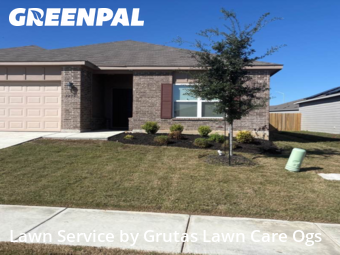 Lawn Maintenancein New Braunfels,78130,Lawn Cut by Grutas Lawn Care Ogs, work completed in Dec , 2025