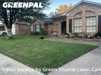 Lawn Mowingin Bedford,76021,Grass Cut by Green Thumb Lawn Care, work completed in Nov , 2025