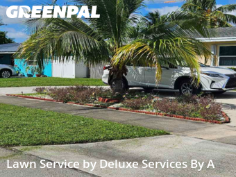 Grass Cutting in Deerfield Beach, 33441, Backyard Mowing by Deluxe Services By A, work completed in Dec , 2025