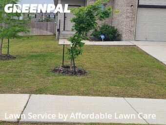 Lawn Mowingin Cibolo,78108,Lawn Cut by Affordable Lawn Care, work completed in Jun , 2026