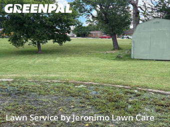 Lawn Mowing Servicein Haltom City,76117,Lawn Mow by Jeronimo Lawn Care , work completed in Nov , 2025