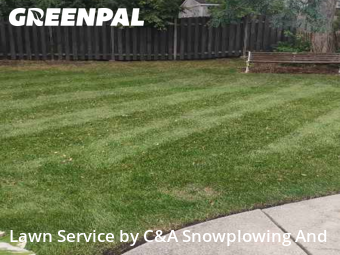 Lawn Servicein Arlington Heights,60005,Lawn Mowing Service by C&A Snowplowing And , work completed in Dec , 2025