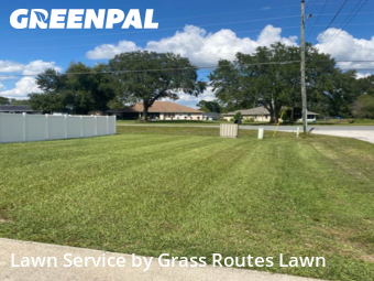 Lawn Work in Ocala, 34472, Garden Trimming by Grass Routes Lawn , work completed in Oct , 2025