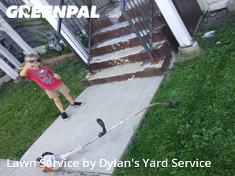 Lawn Mowingin Cicero,60804,Yard Cutting by Dylan's Yard Service , work completed in Nov , 2025