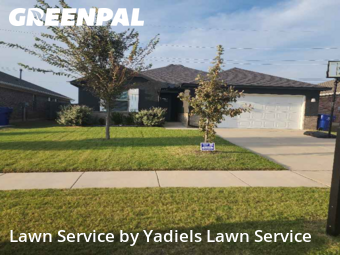 Yard Cuttingin Norman,73069,Yard Mowing by Yadiels Lawn Service, work completed in Nov , 2025