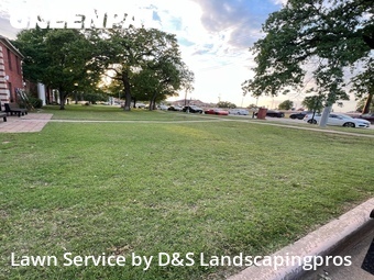 Commercial Landscaping In Denton,76201,Landscaping Maintenance by D&S Landscapingpros, work completed in Apr , 2026