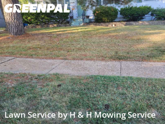 Lawn Maintenancein Ferguson,63135,Lawn Service by H & H Mowing Service, work completed in Feb , 2026