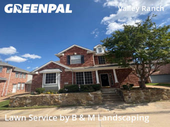 Grass Cuttingin Irving,75063,Lawn Cutting by B & M Landscaping, work completed in Nov , 2025