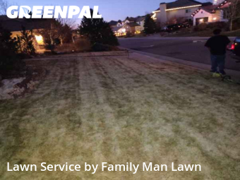 Lawn Cutin Lone Tree,80124,Lawn Cutting by Family Man Lawn, work completed in Nov , 2025